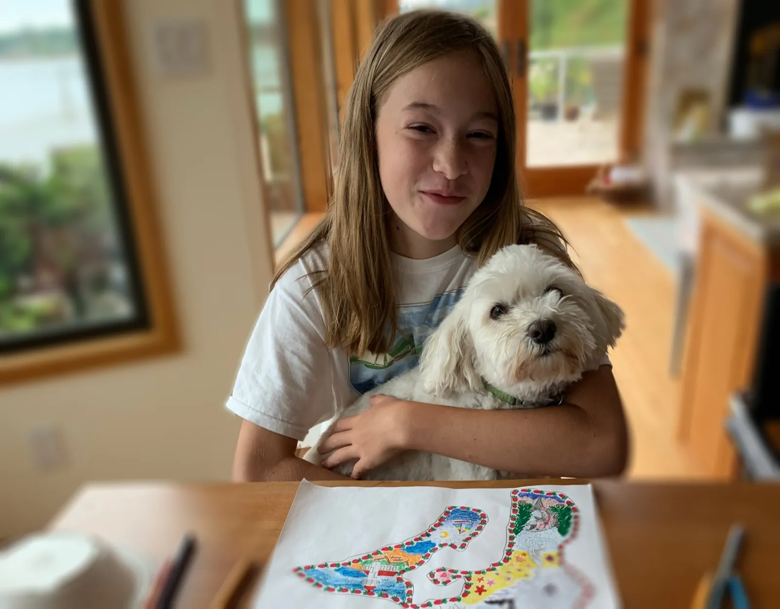 Creating the Vashon puzzle art